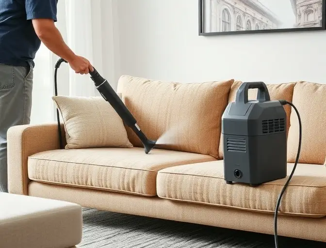 Fabric Sofa steam Cleaning Lidcombe